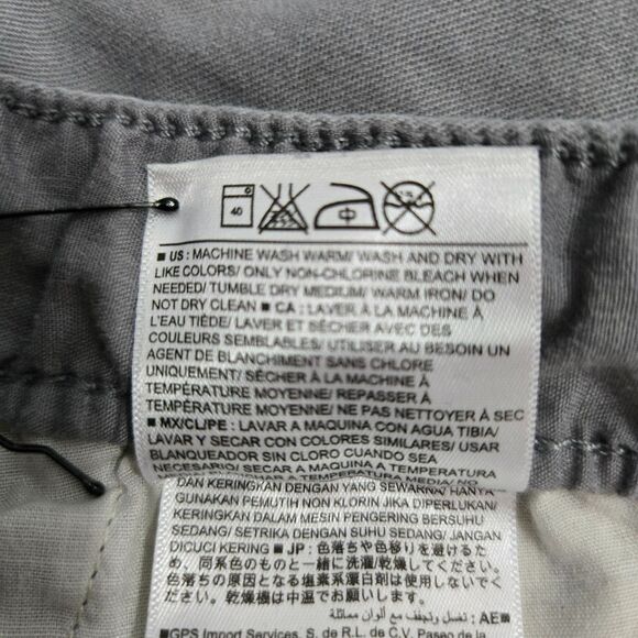 Old Navy Men M Grey Jogger Pants Elastic Waist Drawstring - Picture 9 of 12